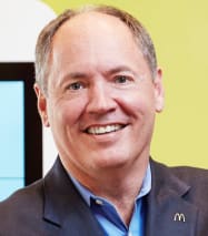 Rob Lauber, Senior VP and Chief Learning Officer for McDonald